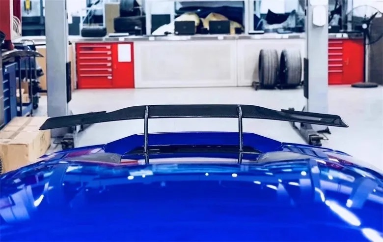 Used for Hurcan LP580 LP610 N Style High-quality Forged Grain Carbon Fiber Rear Spoiler Body Kit
